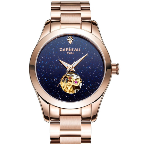 Carnival L01002.102.414 - Nữ - Sapphire - 26mm - Automatic (Tự động) - Dây kim loại