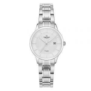 SRwatch SL10061.1102PL - Nữ - Sapphire - 30mm - Quartz (Pin ánh sáng) - Dây kim loại