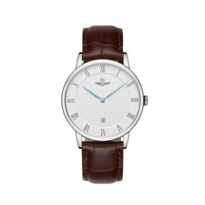 SRwatch SG1082.4102 - Nam - Sapphire - 38mm - Quartz (Pin) - Dây da