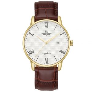 SRwatch SG1054.4602TE - Nam - Sapphire - 40mm - Quartz (Pin) - Dây da