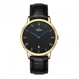 SRwatch SG1082.4601 - Nam - Sapphire - 38 mm - Quartz (Pin) - Dây da