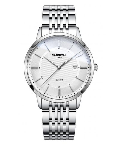 Carnival G92201.201.011 - Nam - Sapphire - 40mm - Quartz (Pin) - Dây kim loại