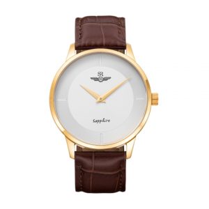SRwatch SG3004.4602CV - Nam - Sapphire - 40mm - Quartz (Pin) - Dây da