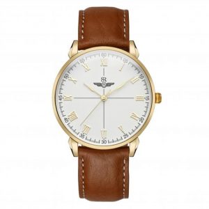 SRwatch SG2089.4602RNT - Nam - Sapphire - 40mm - Quartz (Pin) - Dây da