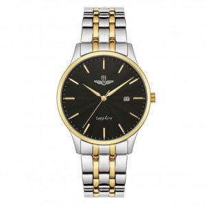 SRwatch SG1076.1201TE - Nam - Sapphire - 39mm - Quartz (Pin) - Dây kim loại