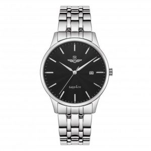 SRwatch SG1076.1101TE - Nam - Sapphire - 39mm - Quartz (Pin) - Dây kim loại