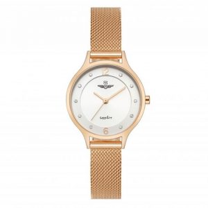 SRwatch SL1605.1302TE - Nữ - Sapphire - 30mm - Quartz (Pin) - Dây kim loại