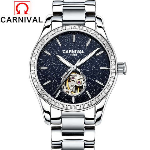 Carnival L800501.102.011 - Nữ - Sapphire - 33mm - Automatic (Tự động) - Dây kim loại